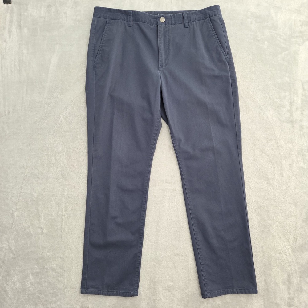 Bonobos Washed Chinos Mens 36x30 Blue Slim Fit Stretch Pants 14870-BLQ53